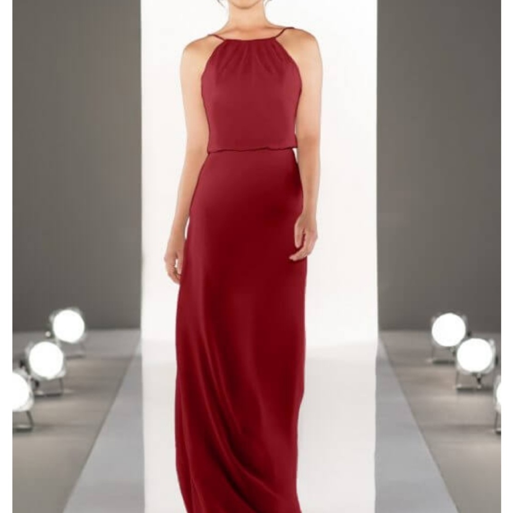 Sorella Vita 8872 Cranberry floor length dress, 10
